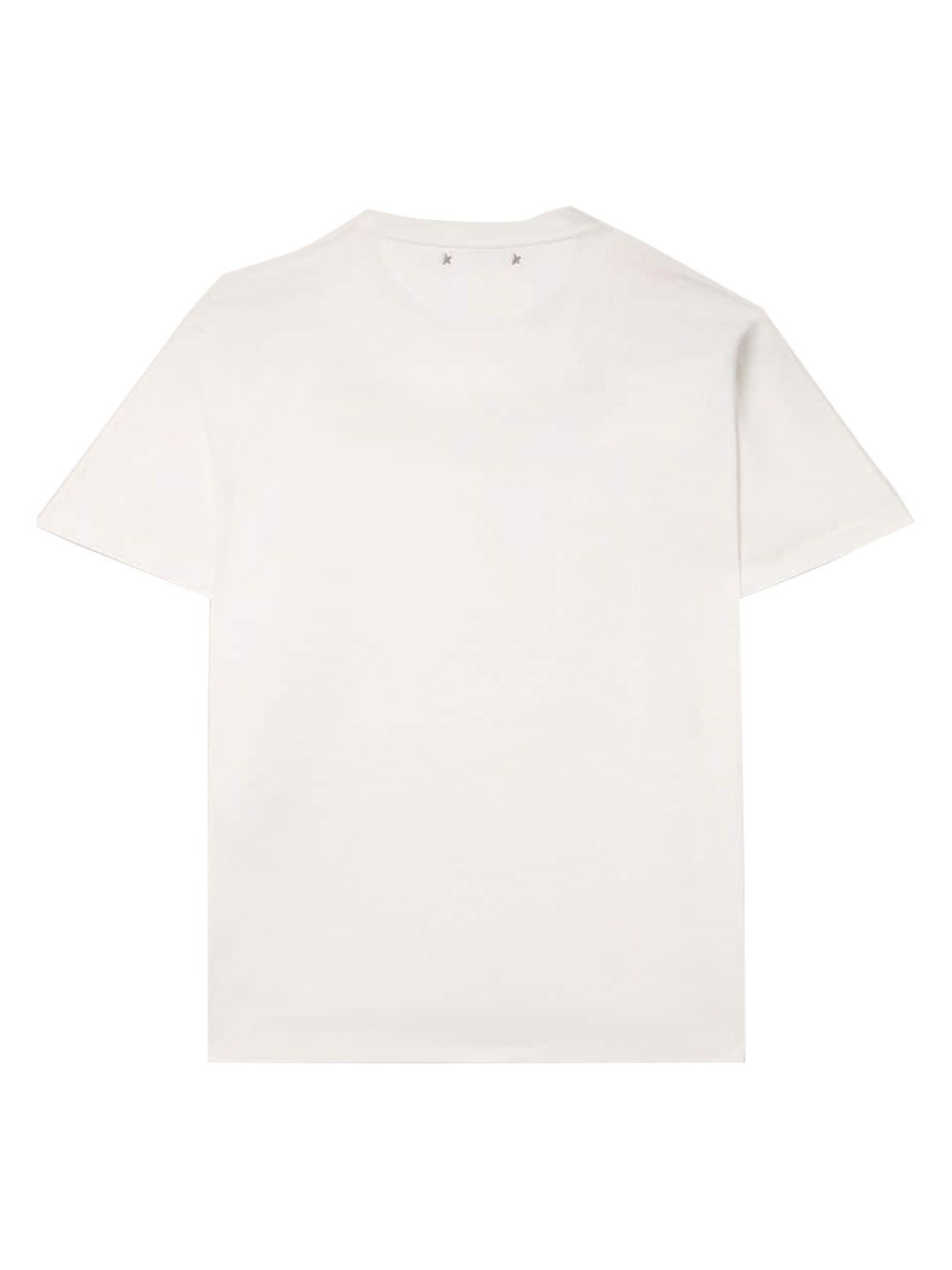 COTTON JERSEY T-SHIRT WITH CONTRASTING LOGO PRINT