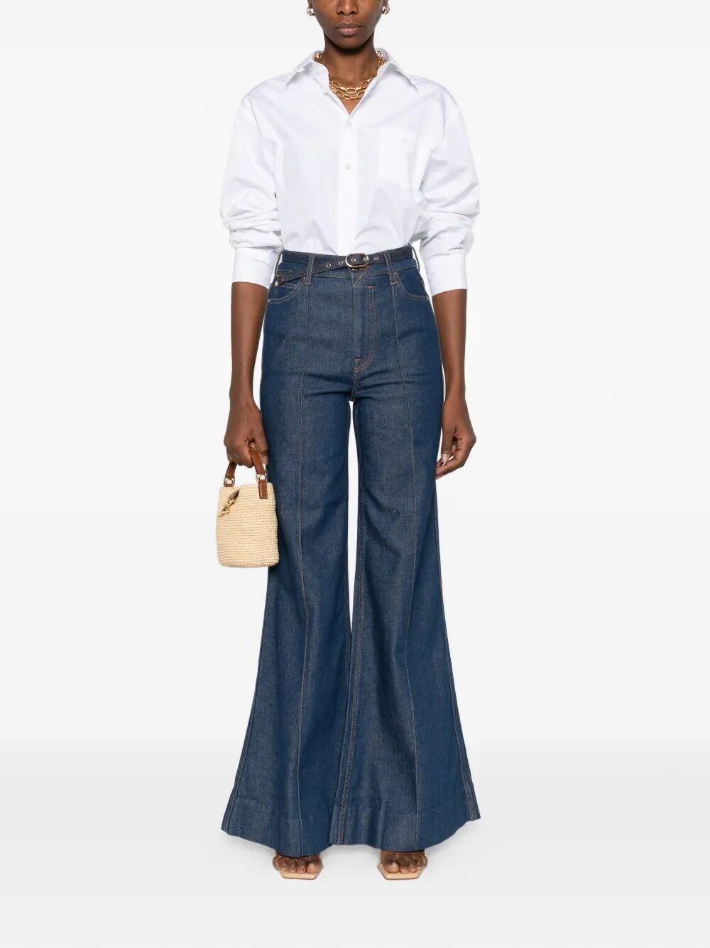 CHEST-POCKET COTTON SHIRT