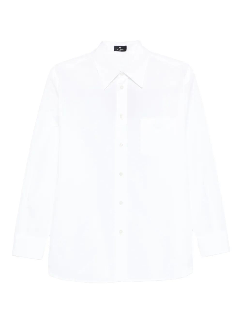 CHEST-POCKET COTTON SHIRT