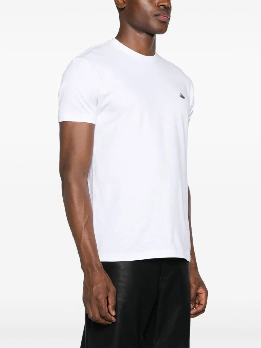 UNISEX CLASSIC T-SHIRT WITH MULTICOLOUR ORB PATCH