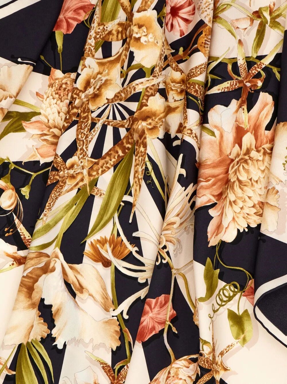 GAIA PRINT SILK SCARF