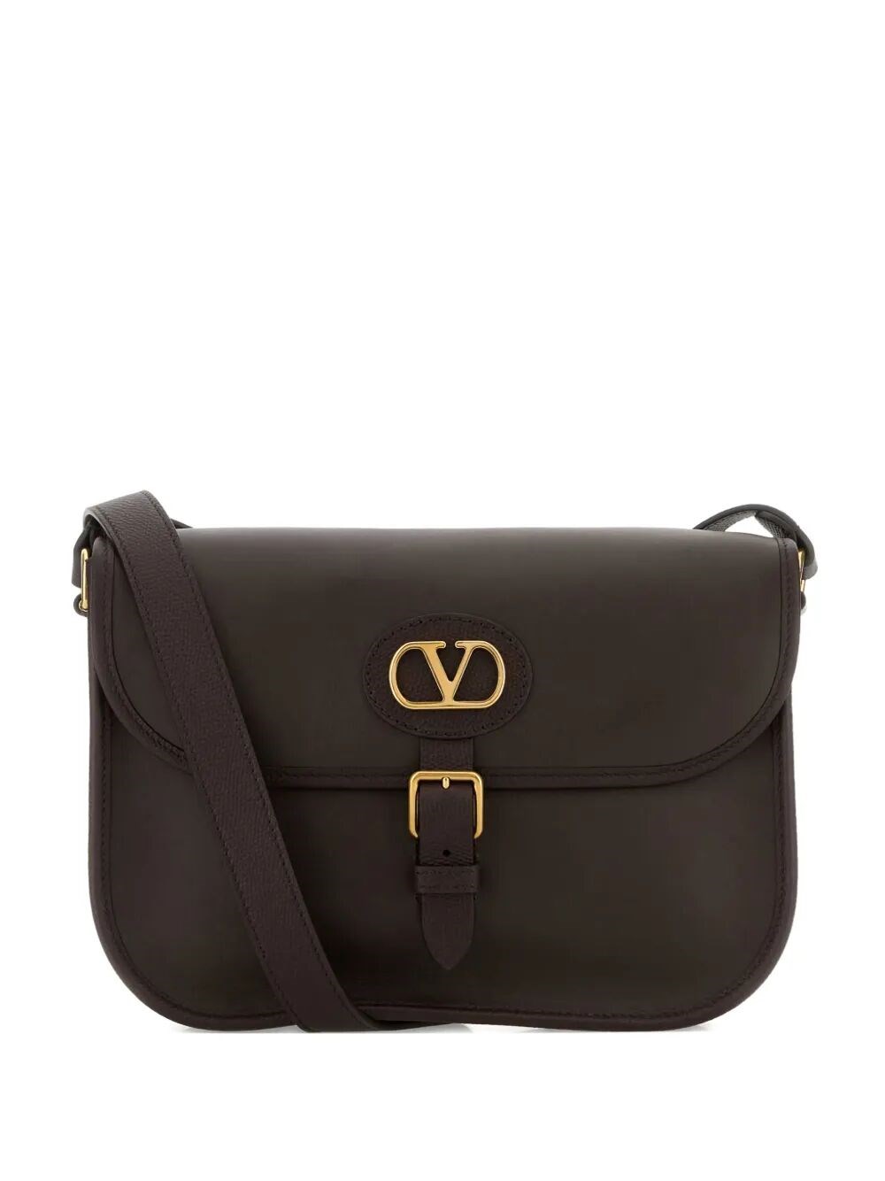 VALENTINO GARAVANI ANTIBES LEATHER SHOULDER BAG