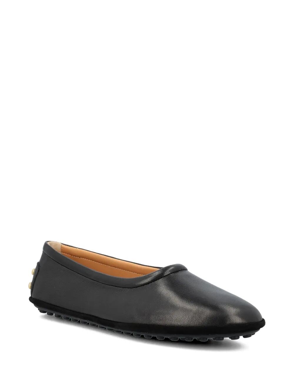 METAL DETAILING NAPPA LEATHER BALLERINAS