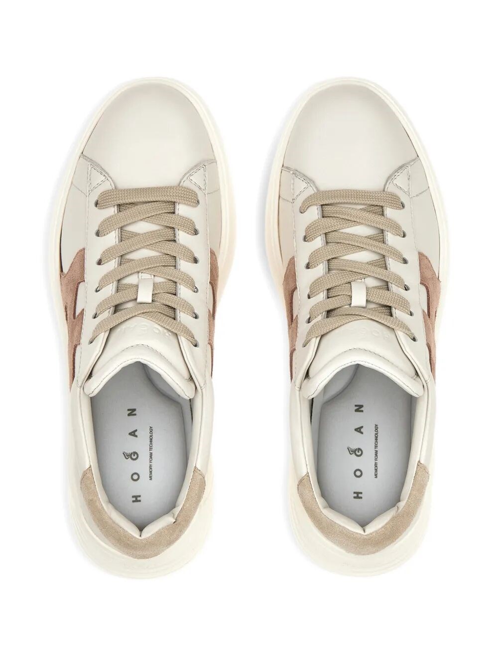 SMOOTH LEATHER HOGAN REBEL SNEAKERS