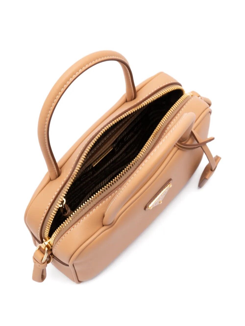 MINI LEATHER TOP HANDLE BAG WITH SHOULDER STRAP