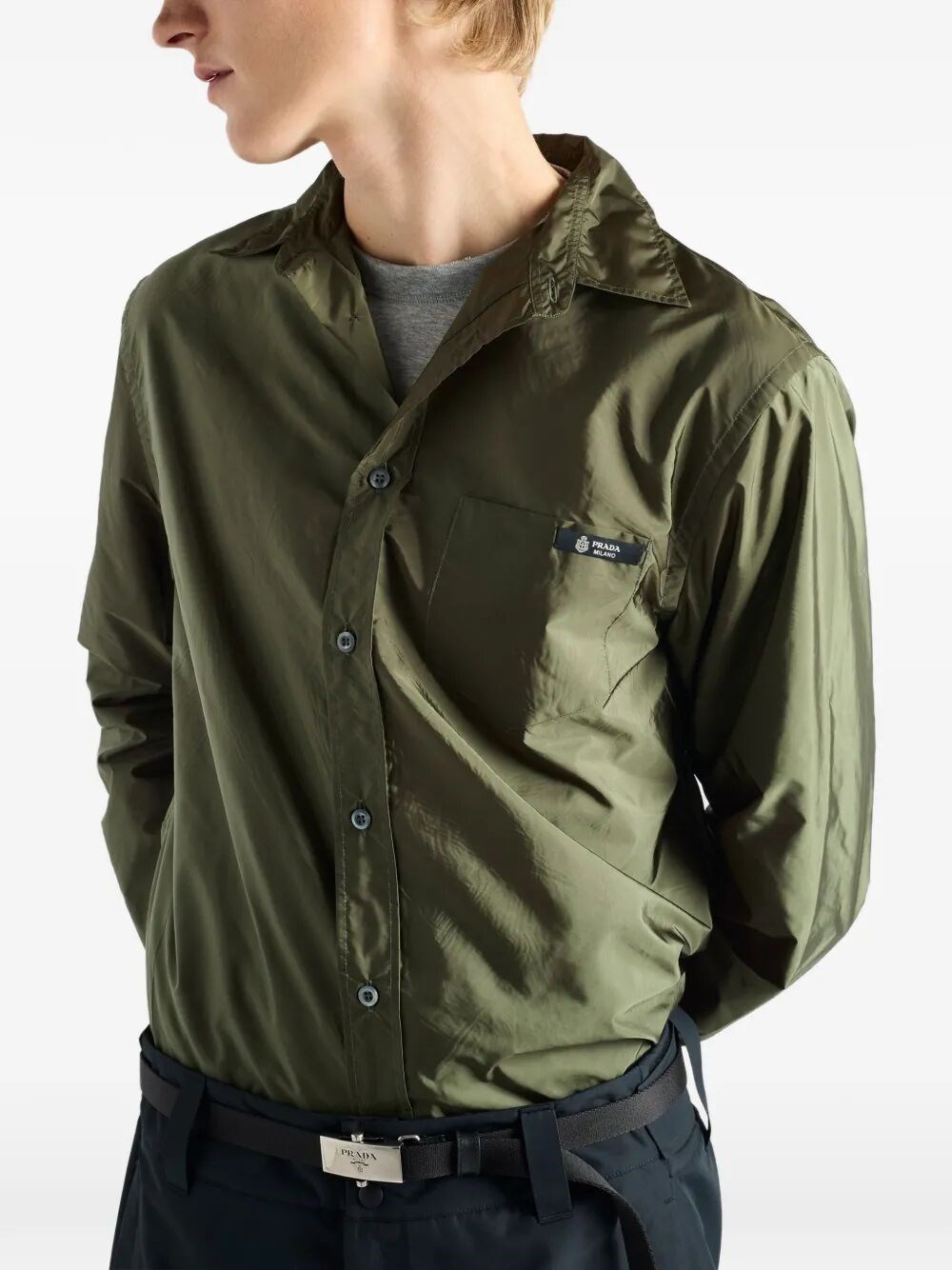 RE-NYLON CLASSIC FIT SHIRT