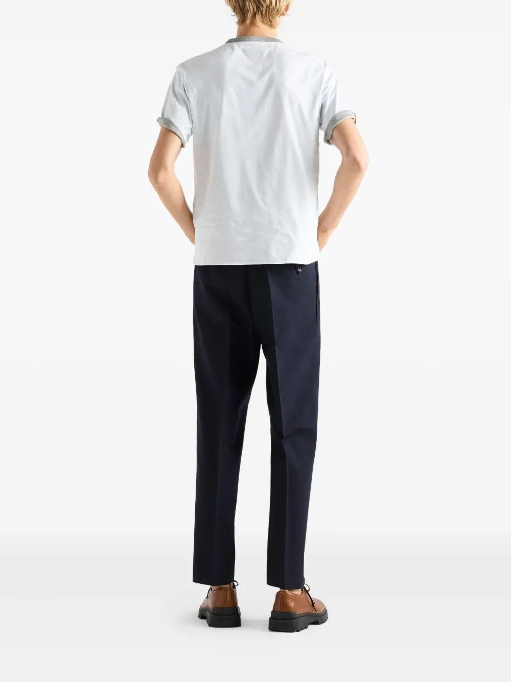 REVERSIBLE COTTON T-SHIRT