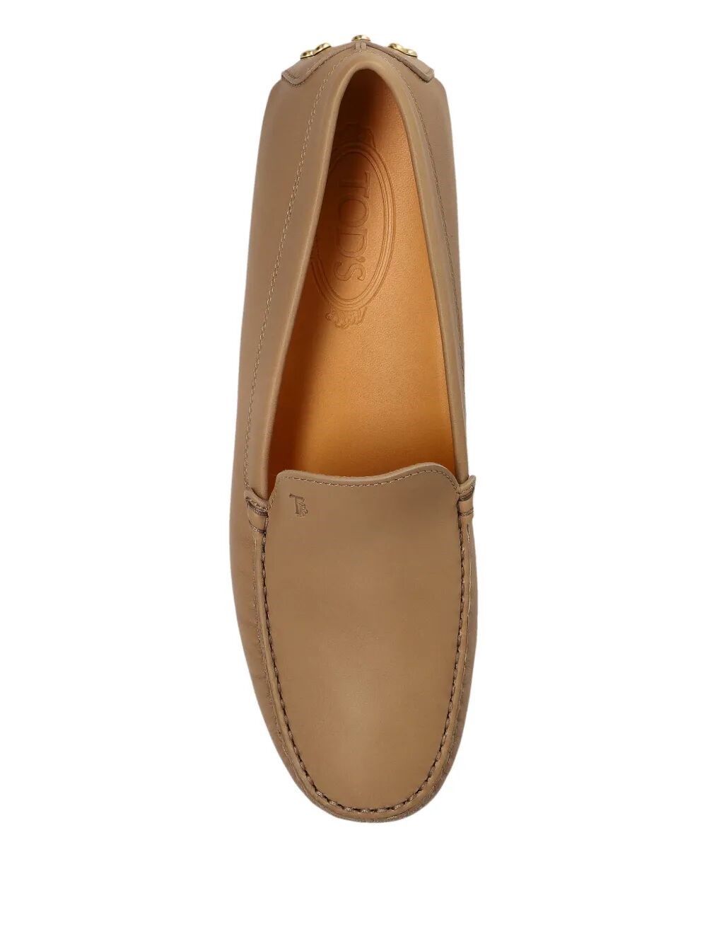 METAL DETAILING LEATHER GOMMINO LOAFERS