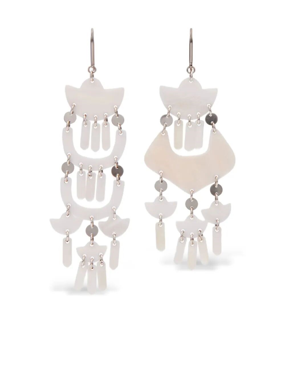 YUE PENDANT EARRINGS WITH NATURAL SHELL
