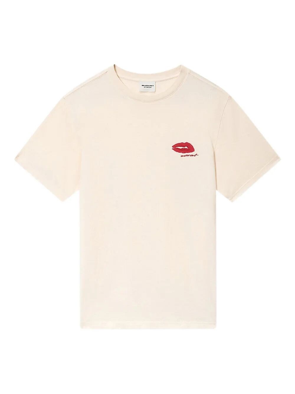 ZEWEL COTTON T-SHIRT WITH EMBROIDERED LOGO