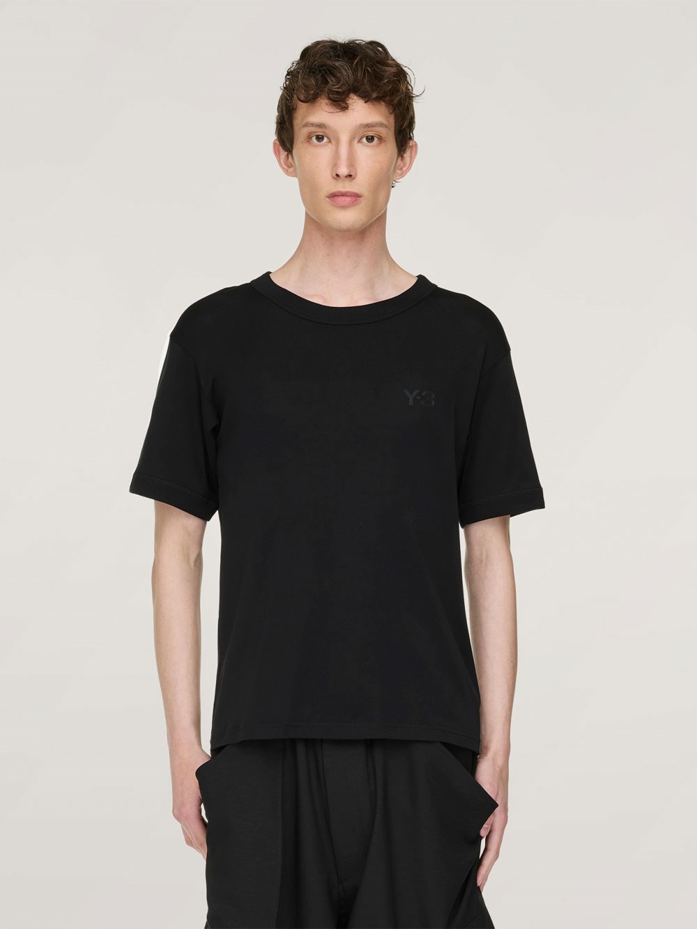 Y-3 SLIM COTTON T-SHIRT