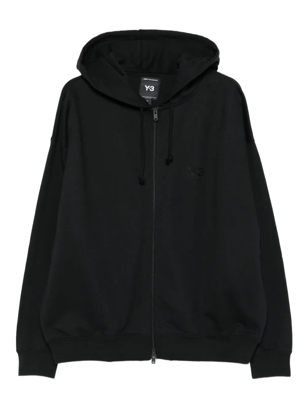 BRUSHED TERRY ZIP-UP HOODIE