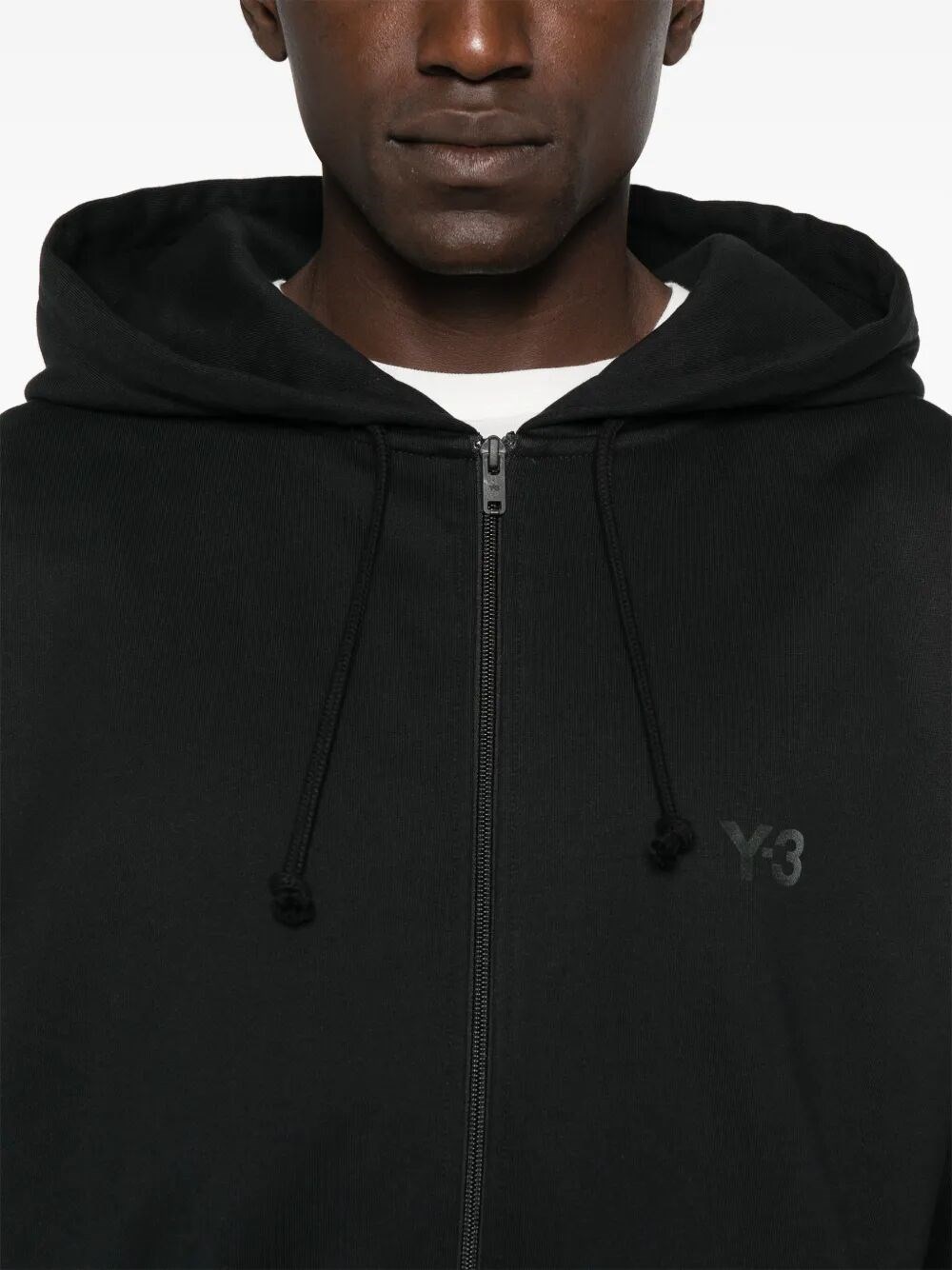 BRUSHED TERRY ZIP-UP HOODIE