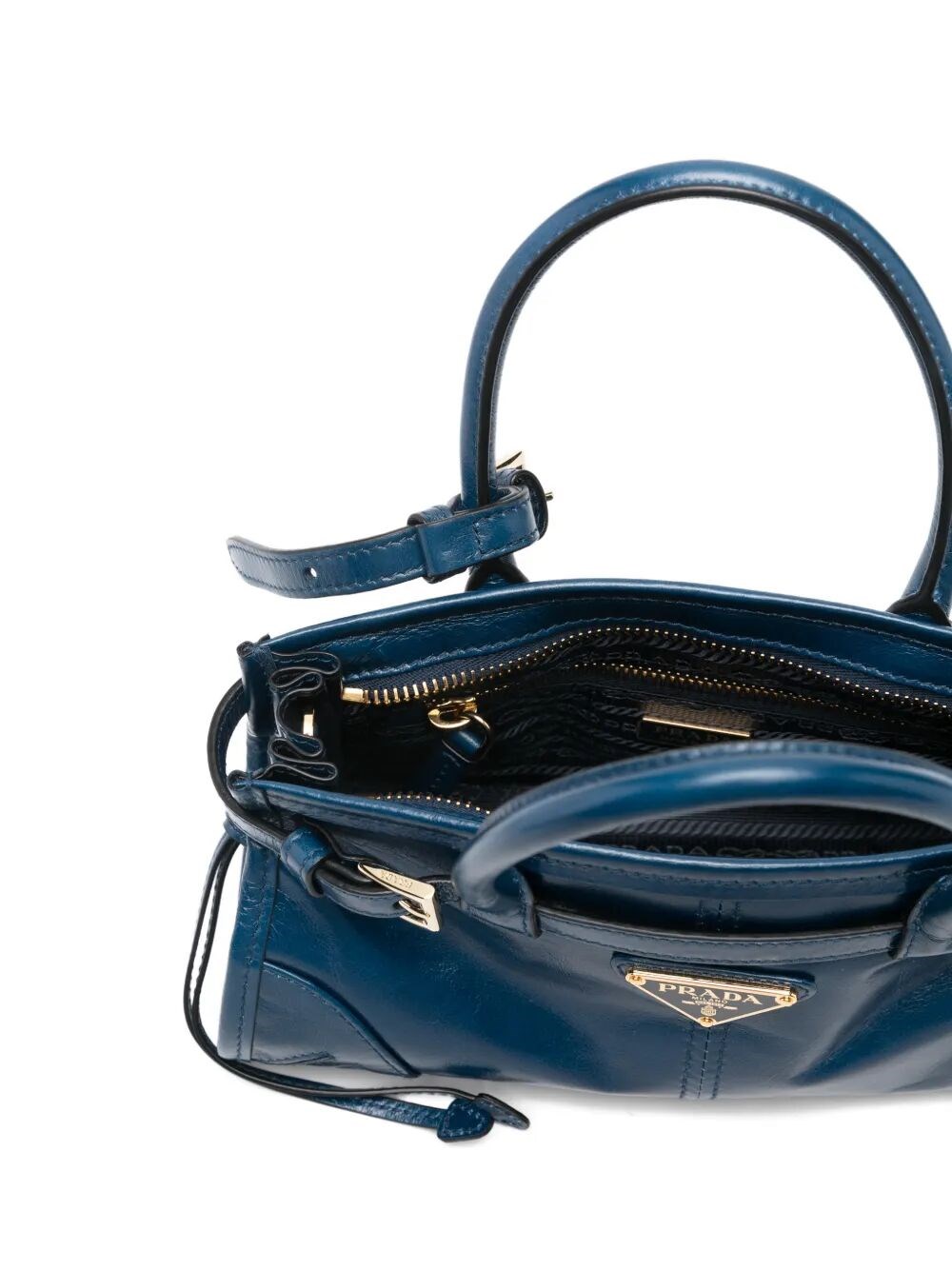 PRADA BONNIE LEATHER MINI HANDBAG