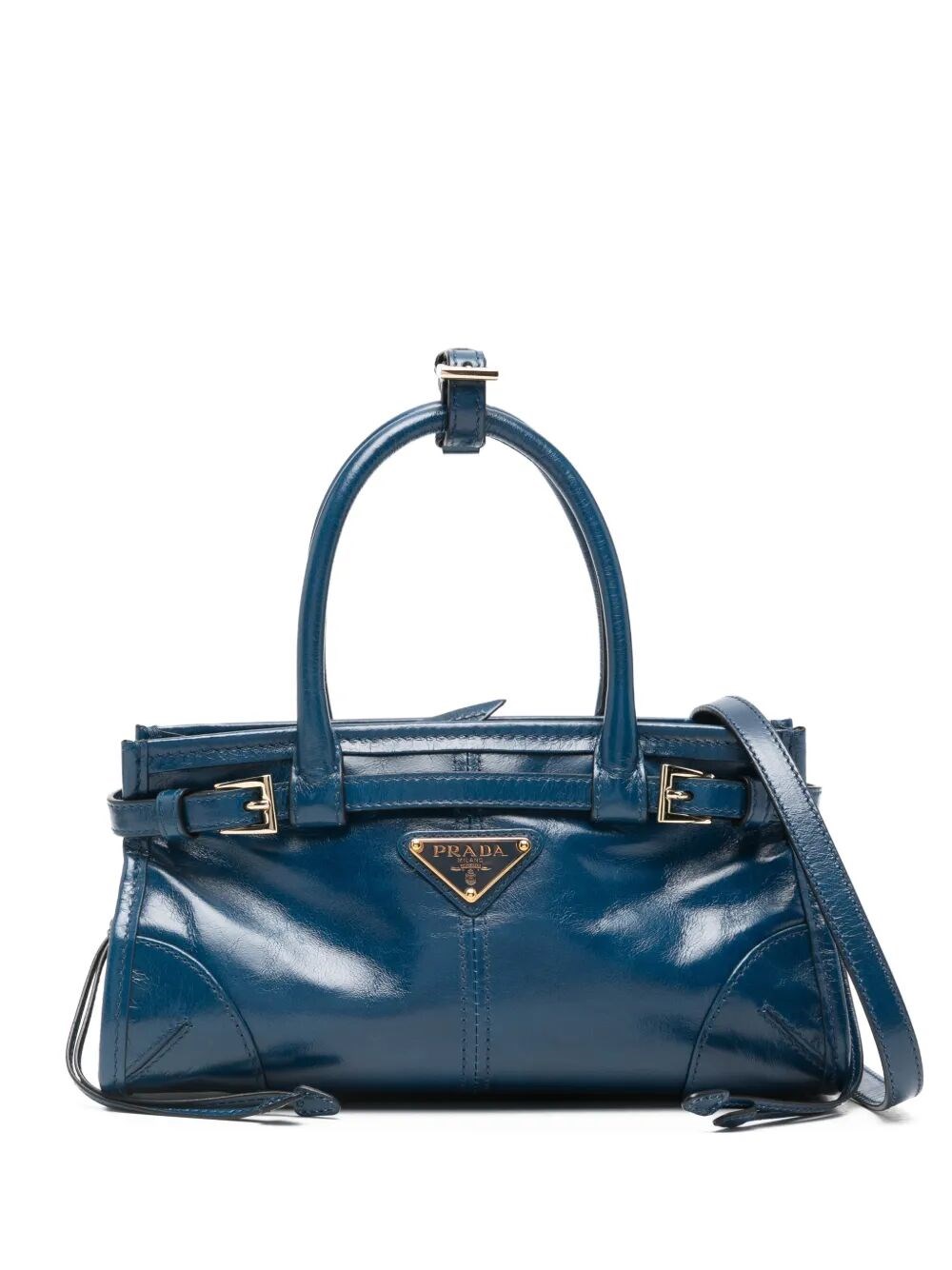 PRADA BONNIE LEATHER MINI HANDBAG