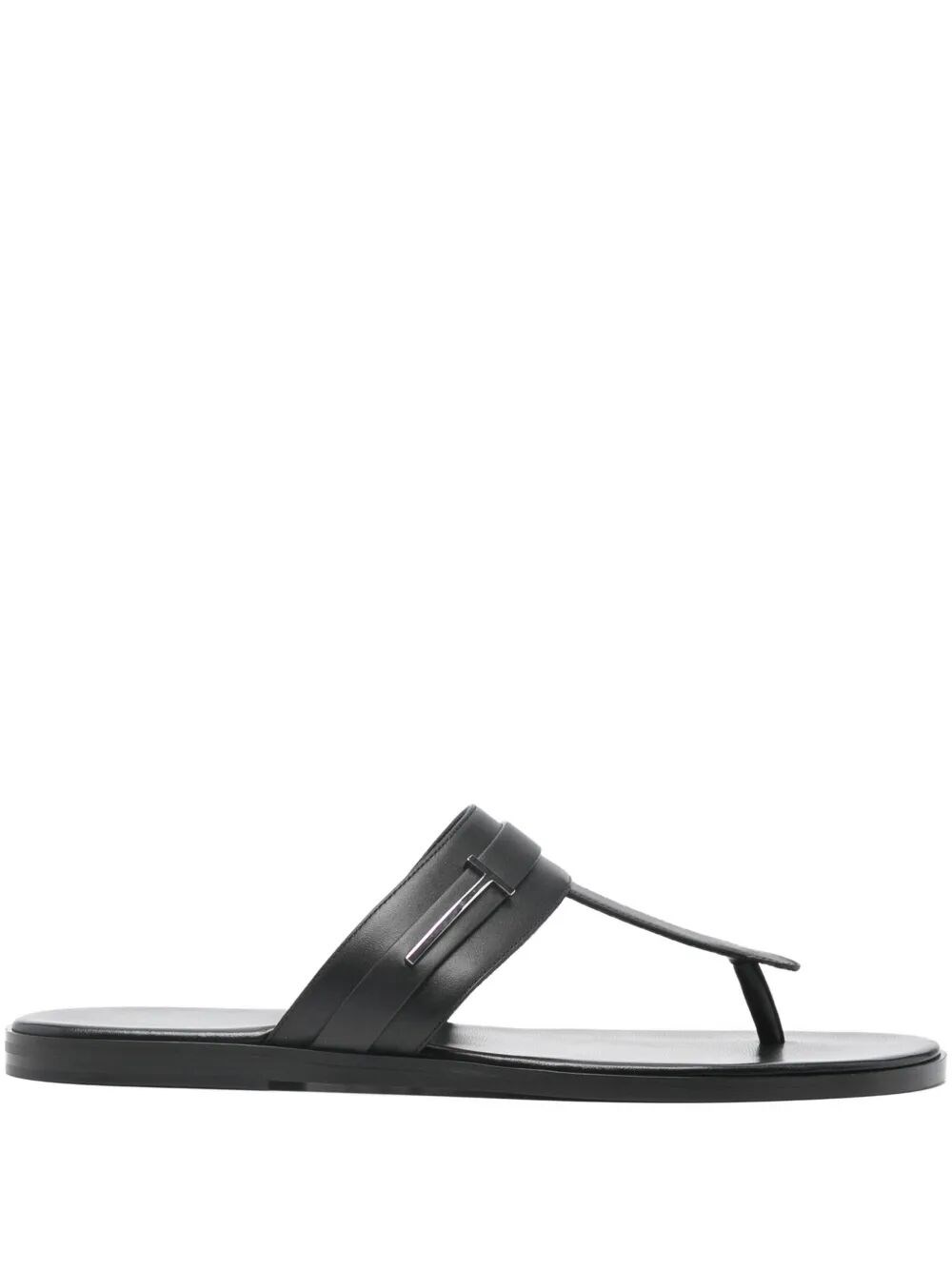 SMOOTH LEATHER T-SANDALS