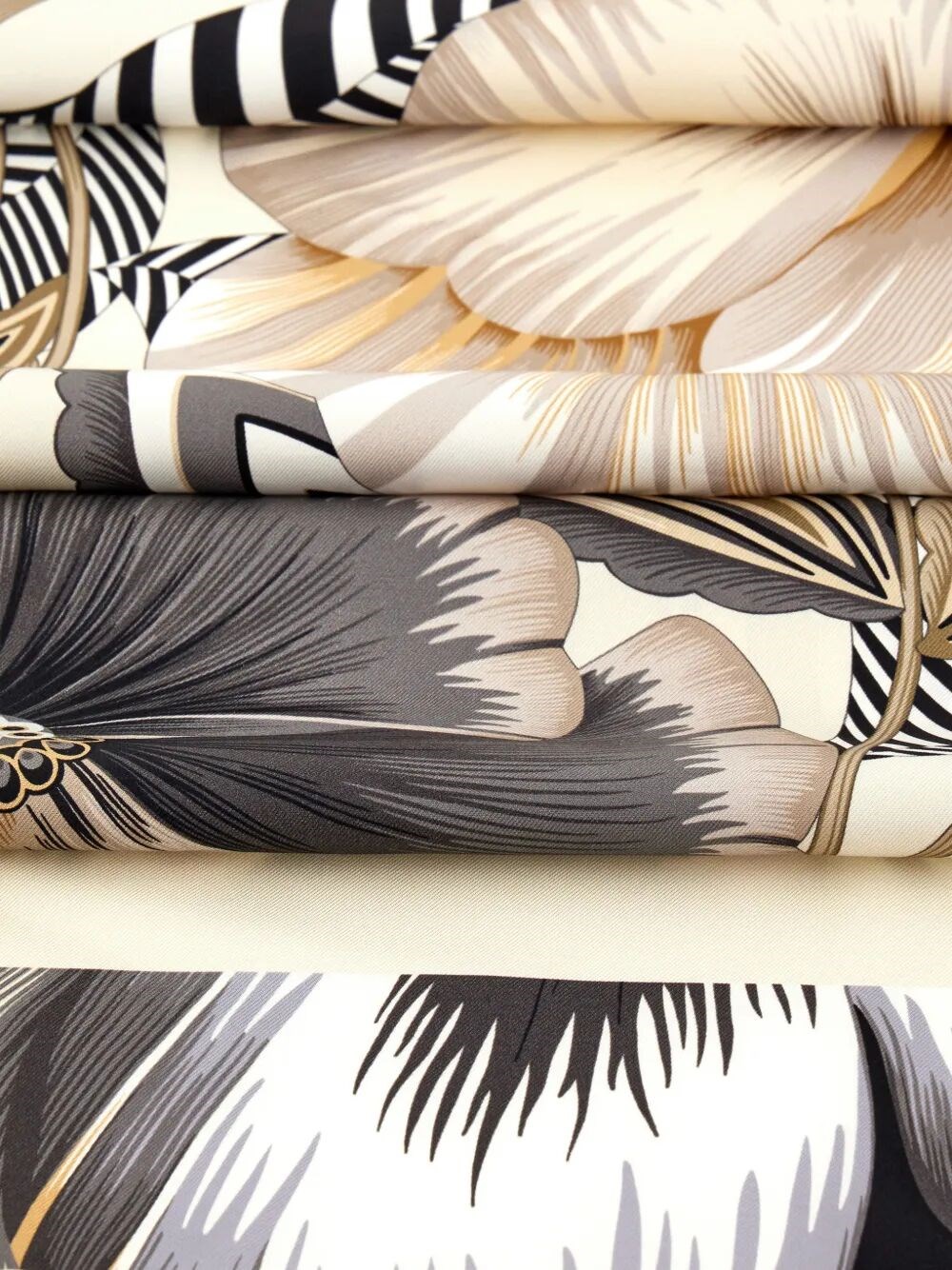 BREZZA PRINT SILK SCARF
