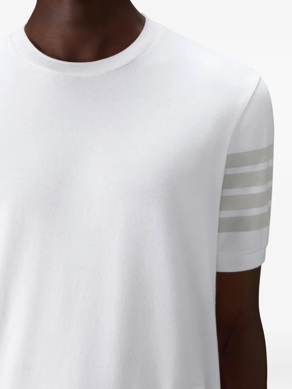 COTTON JERSEY 4-BAR T-SHIRT