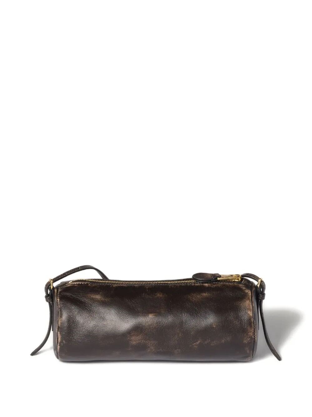 AGED EFFECT NAPPA LEATHER POUCH