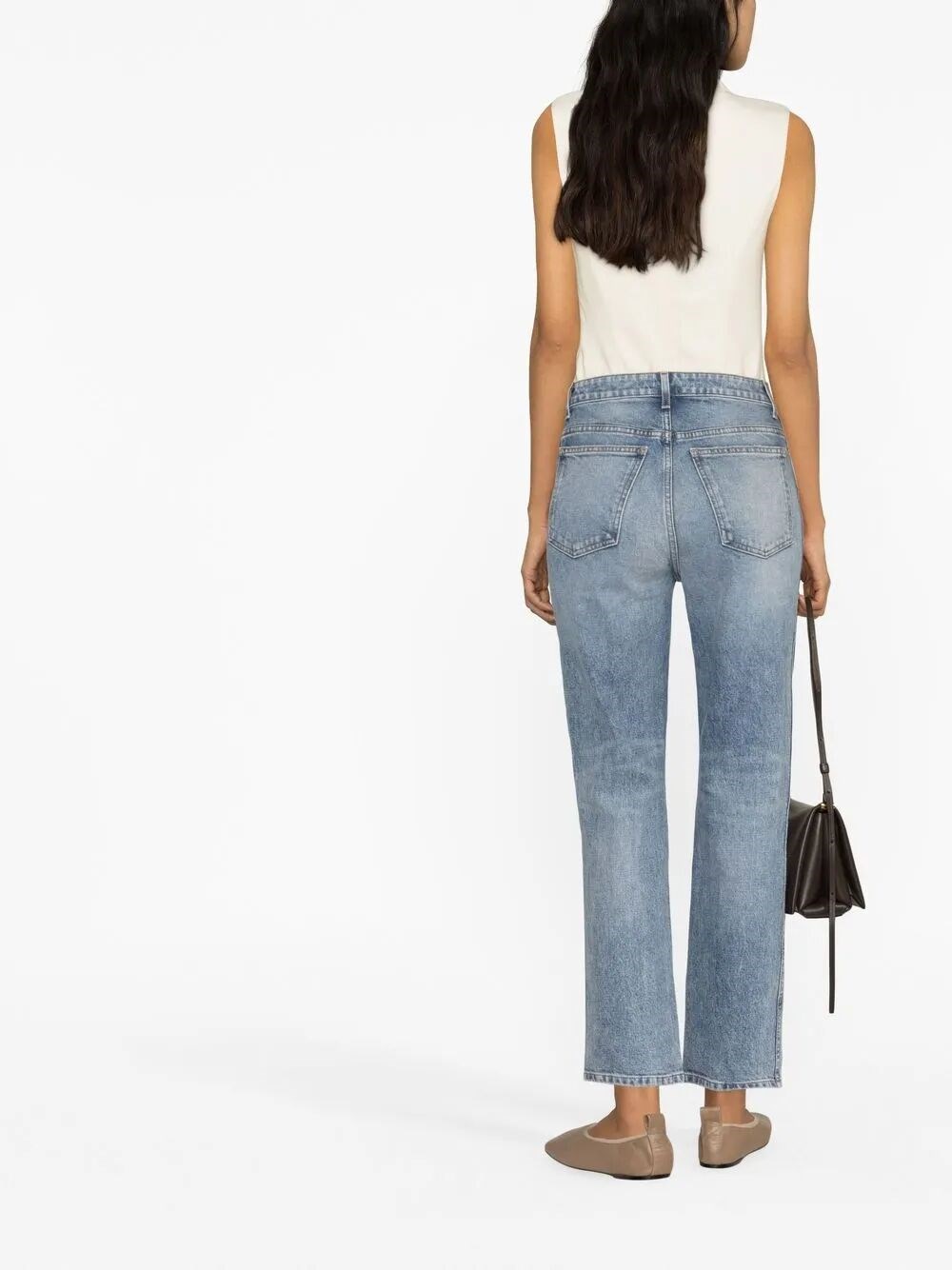 ABIGAIL STRETCH CROPPED JEANS