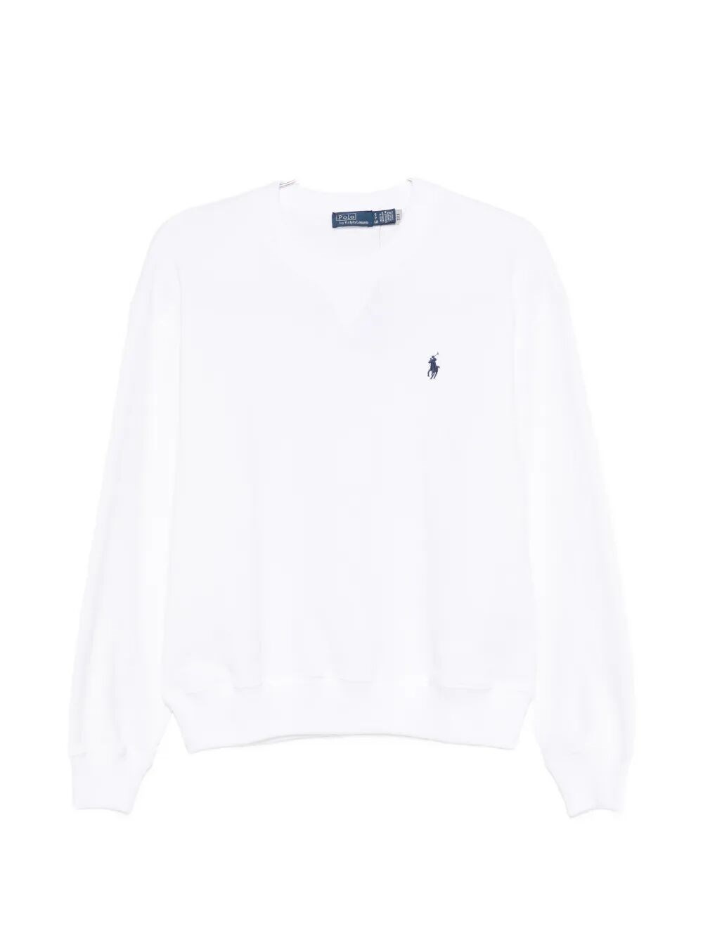 COTTON FLEECE CREWNECK SWEATSHIRT