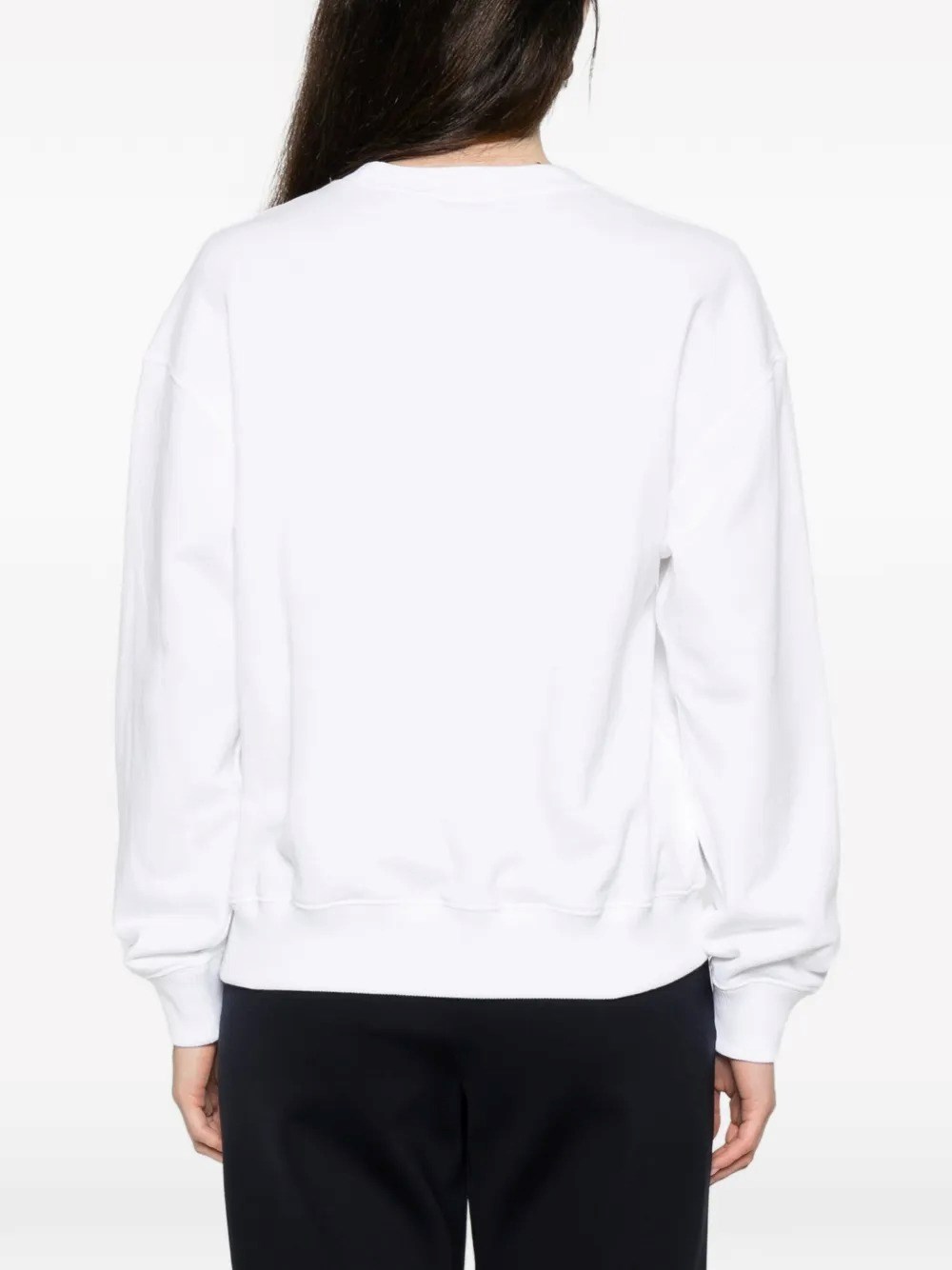 COTTON FLEECE CREWNECK SWEATSHIRT