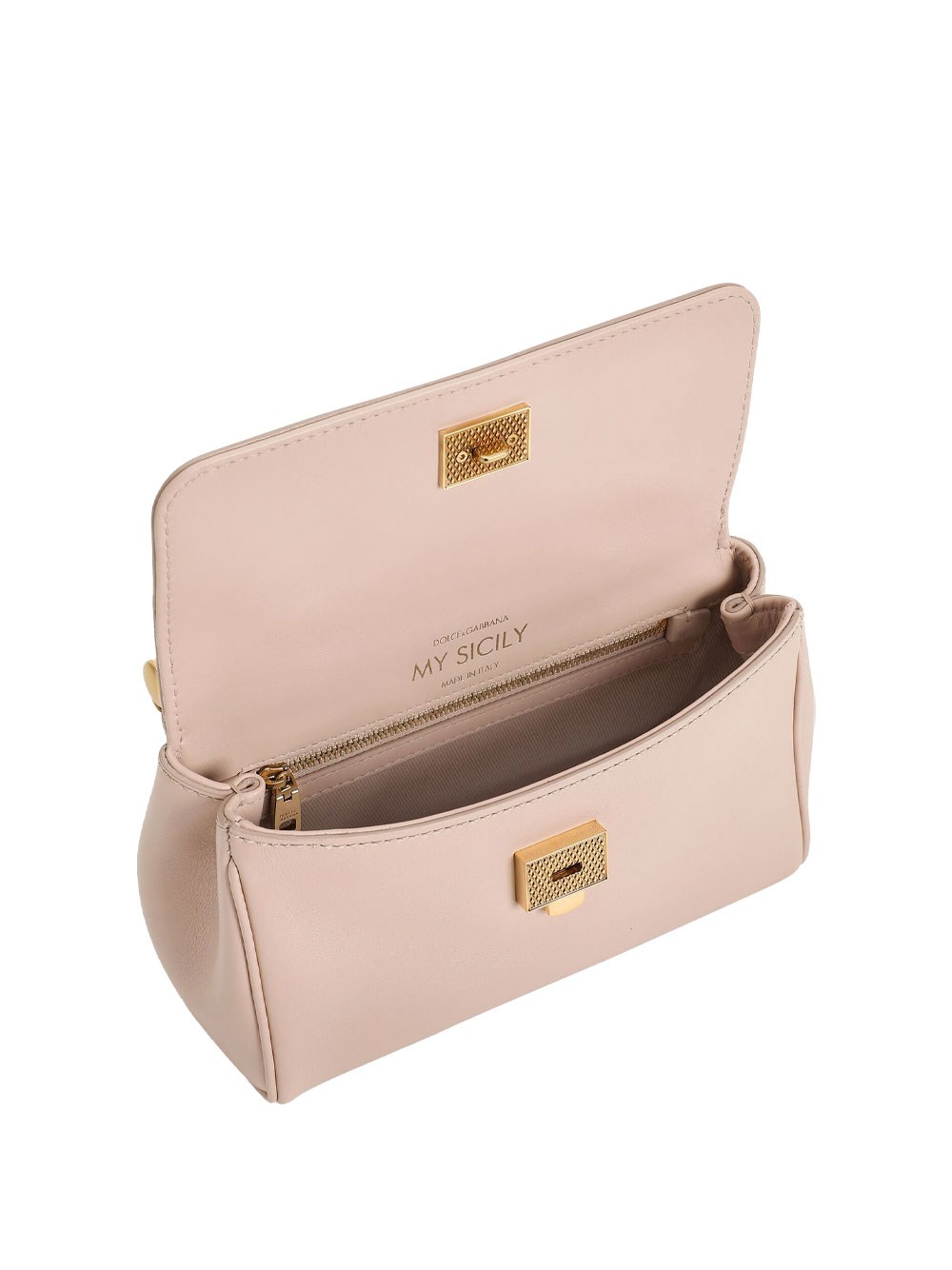 MY SICILY HANDBAG IN PLONGÉ LEATHER