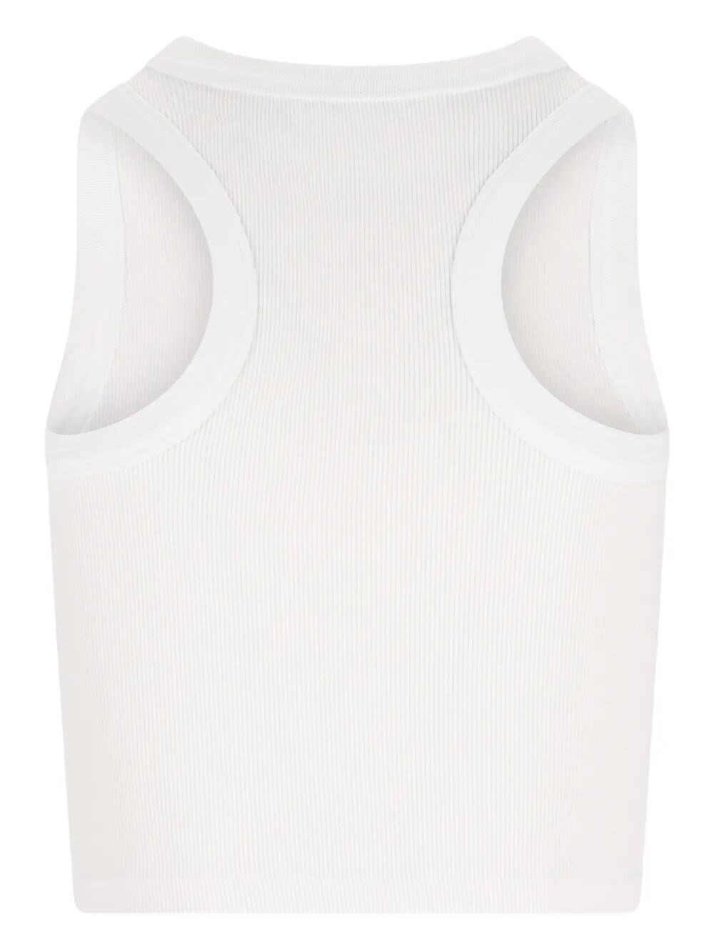 COTTON CROPPED TANK TOP WITH GIVENCHY PARIS PRINT