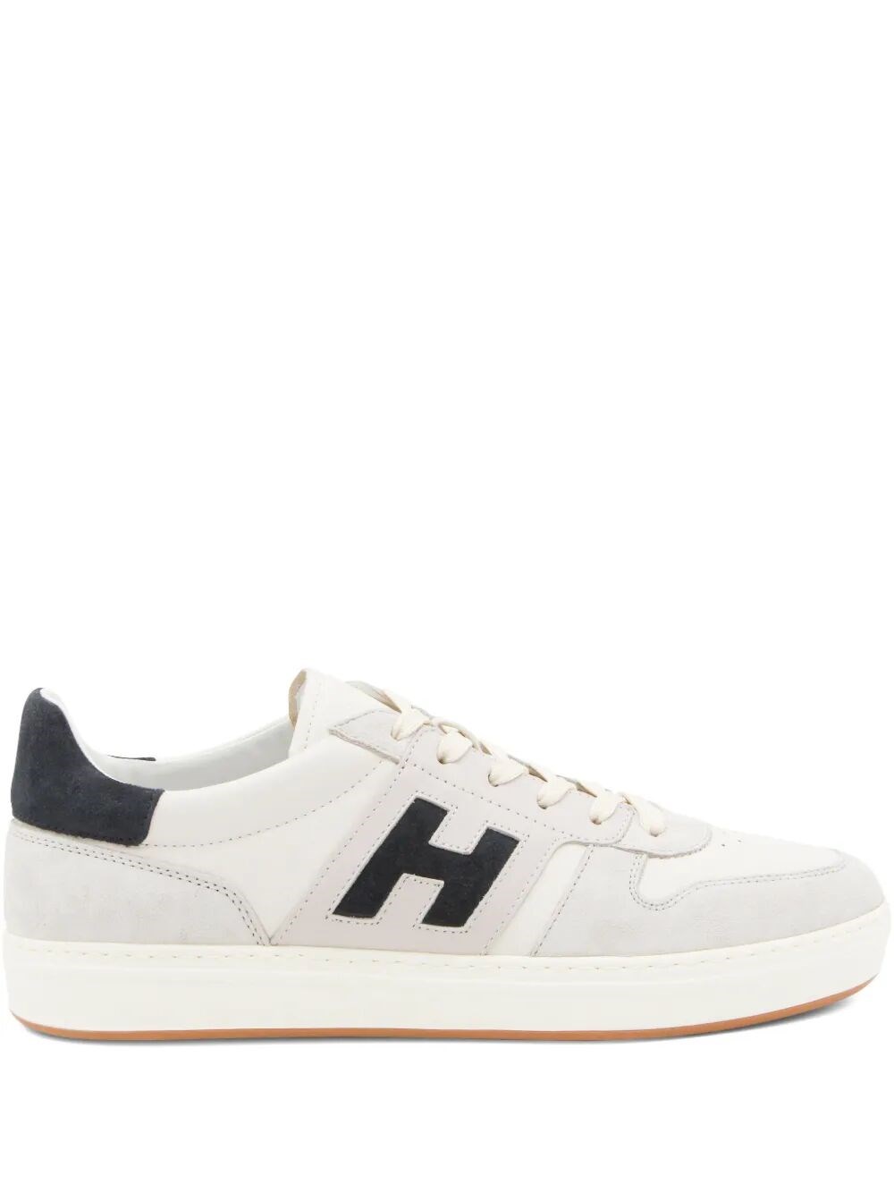 HOGAN H-TV SUEDE AND NAPPA LEATHER SNEAKERS