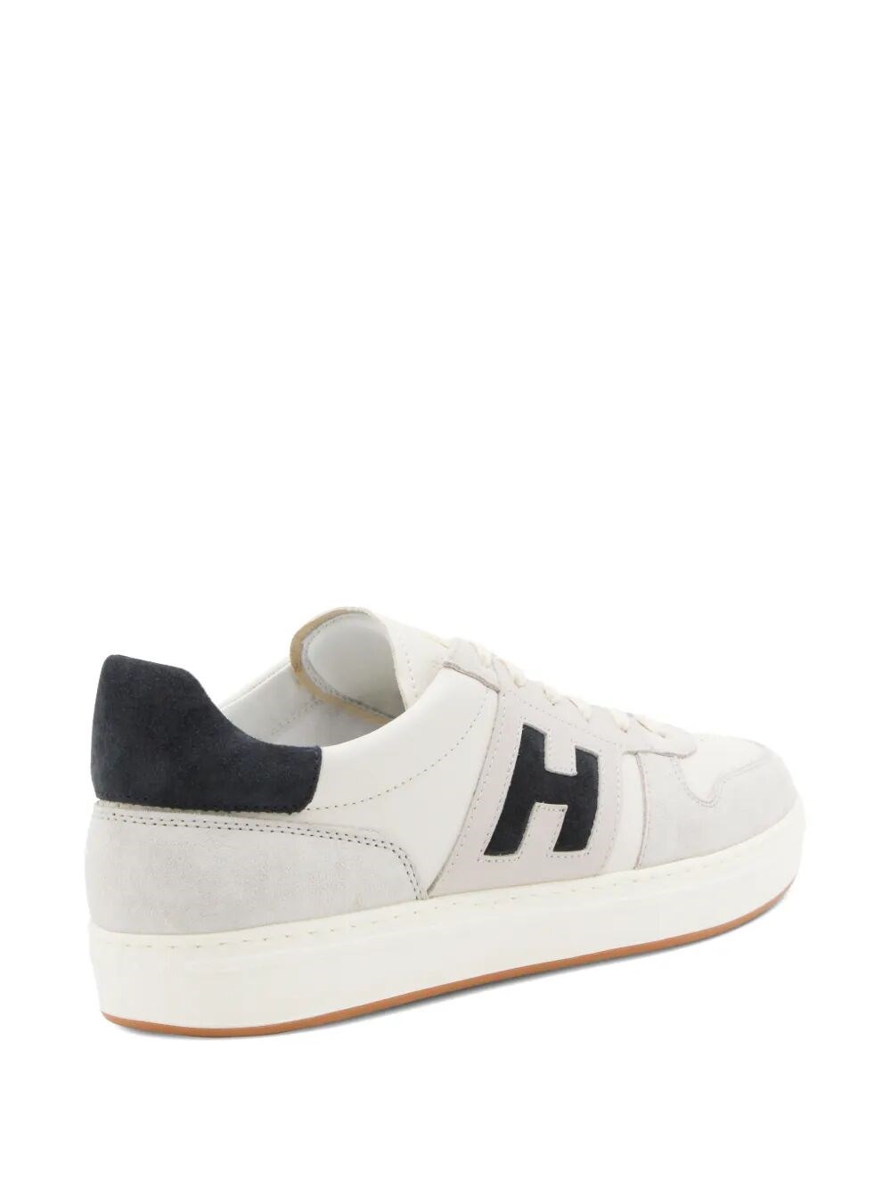 HOGAN H-TV SUEDE AND NAPPA LEATHER SNEAKERS