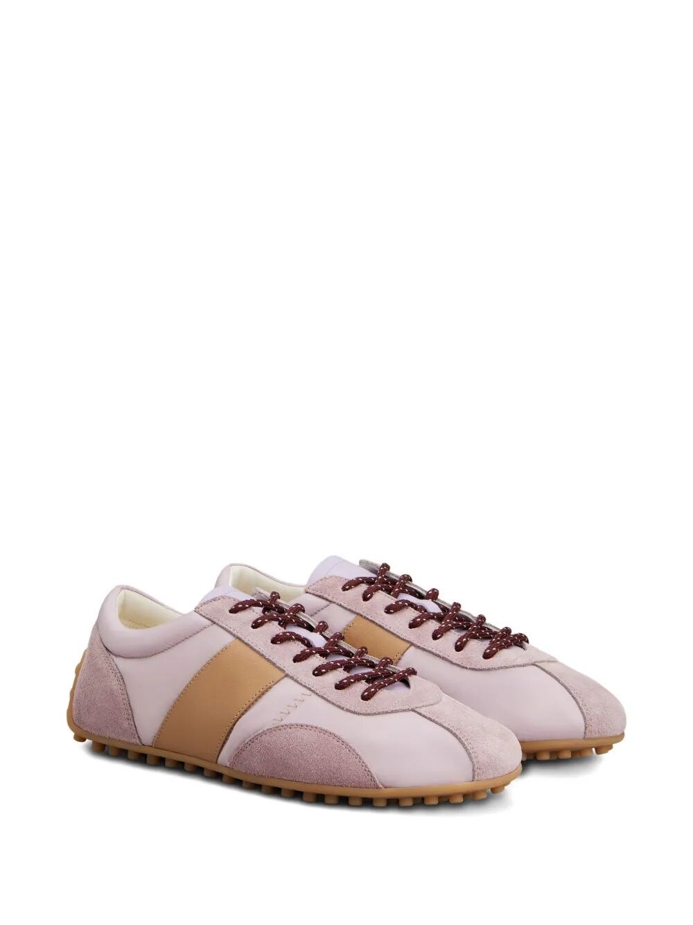 TOD`S T-MARATHON LEATHER SNEAKERS