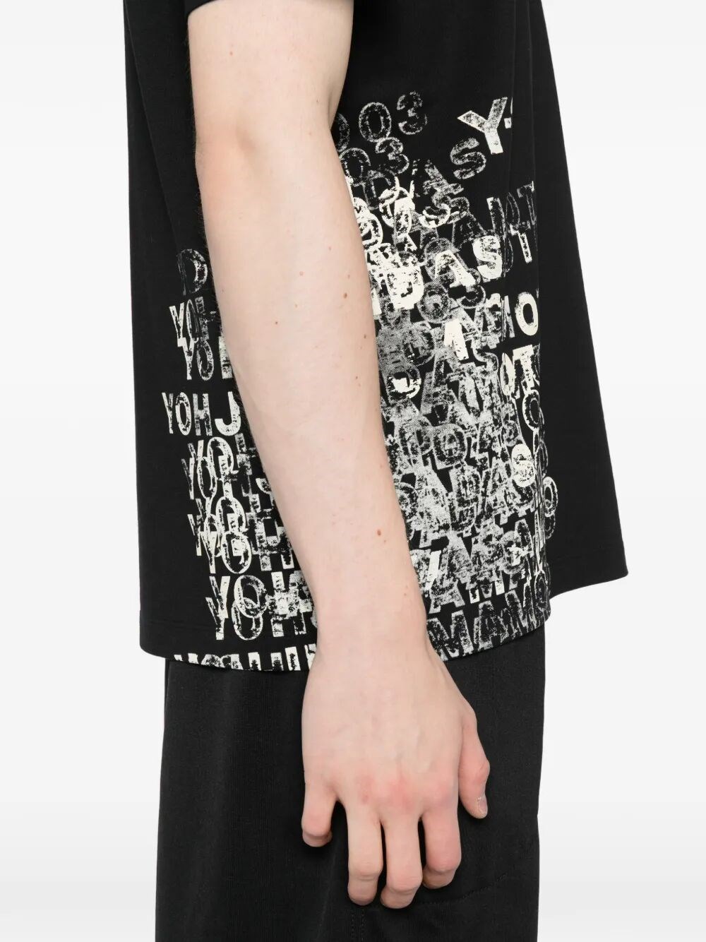 Y-3 GFX GRAPHIC-PRINT COTTON T-SHIRT