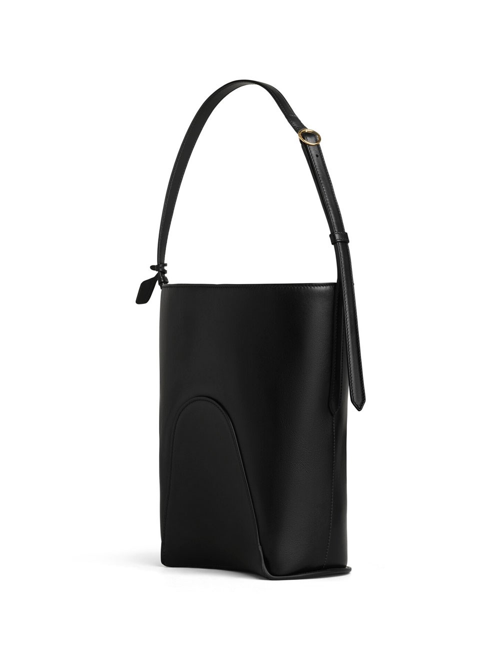 HIP SMALL BUCKET BAG IN CALFSKIN