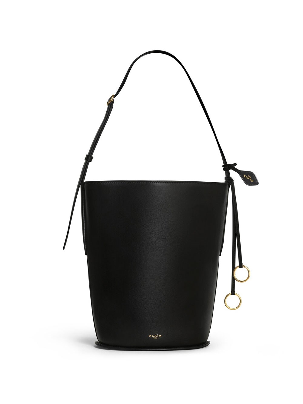 HIP SMALL BUCKET BAG IN CALFSKIN