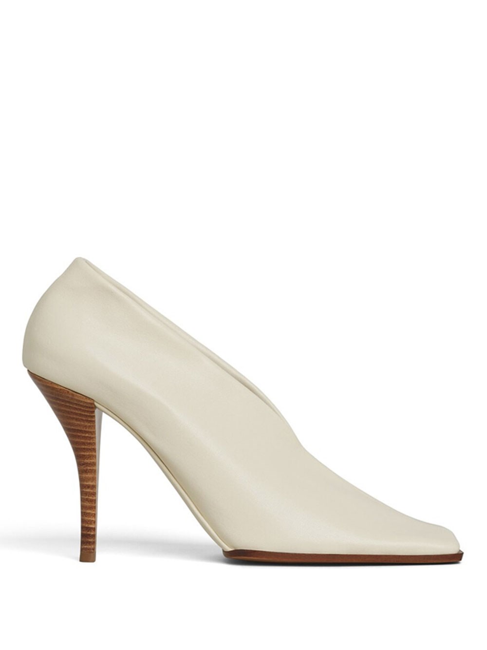 SOFT SQUARE PUMPS IN LEATHER