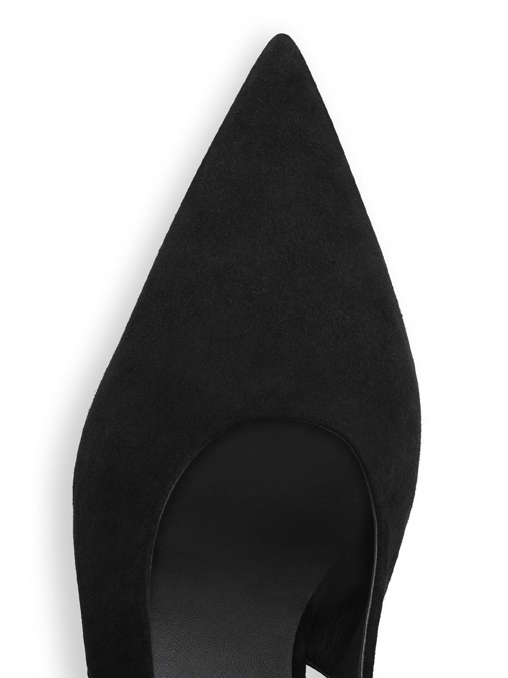 CUBE WEDGE SLINGBACKS IN SUEDE