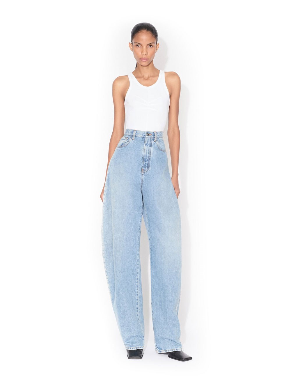 DARTS COTTON TANK TOP