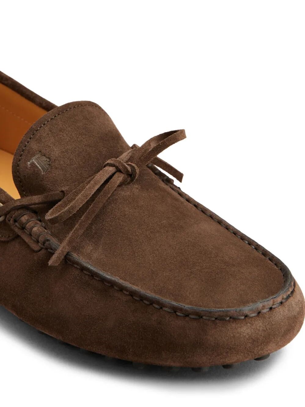 GOMMINO SUEDE LOAFERS WITH LACE