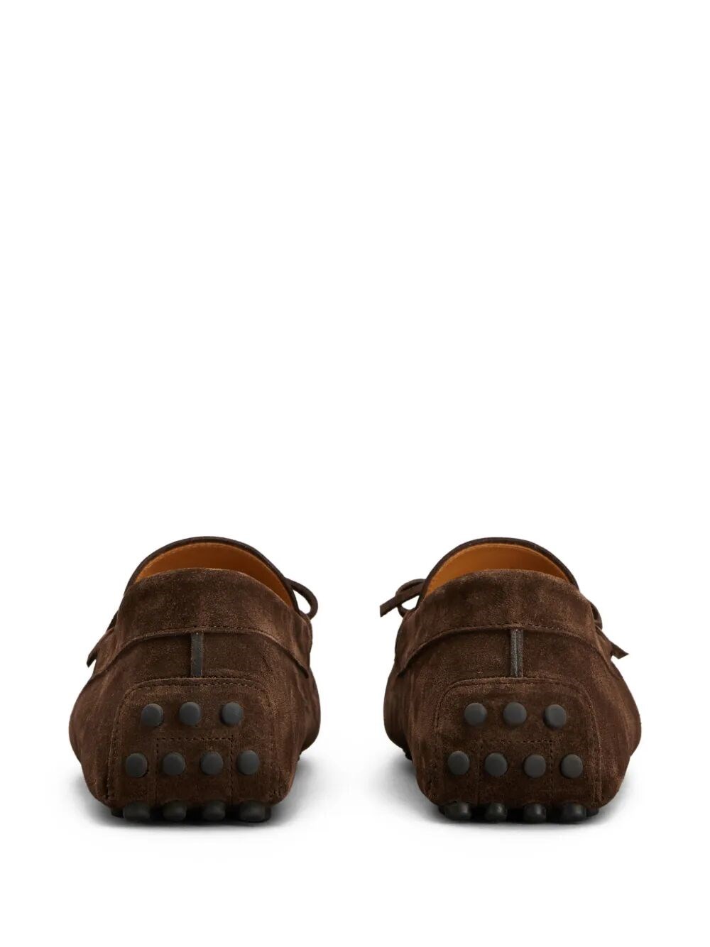 GOMMINO SUEDE LOAFERS WITH LACE