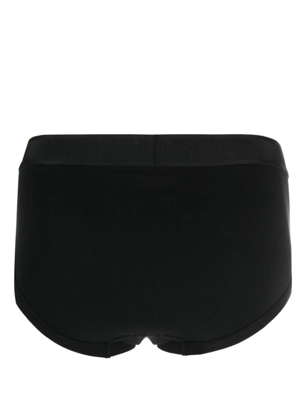 SET OF 2 LOGO-WAISTBAND COTTON BRIEFS 
