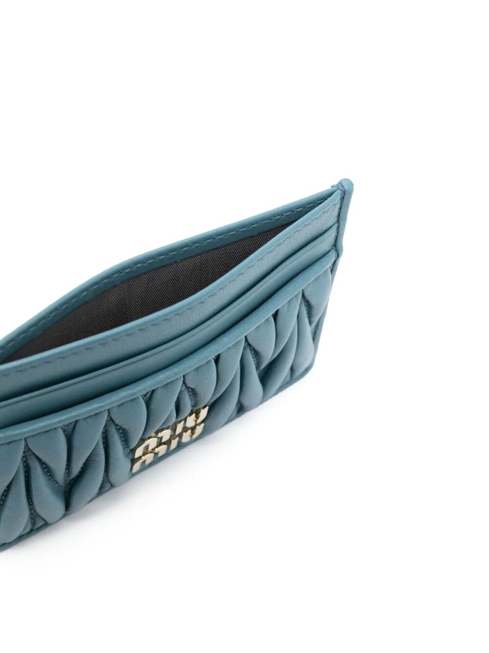 MATELASSÉ NAPPA LEATHER CARD HOLDER 