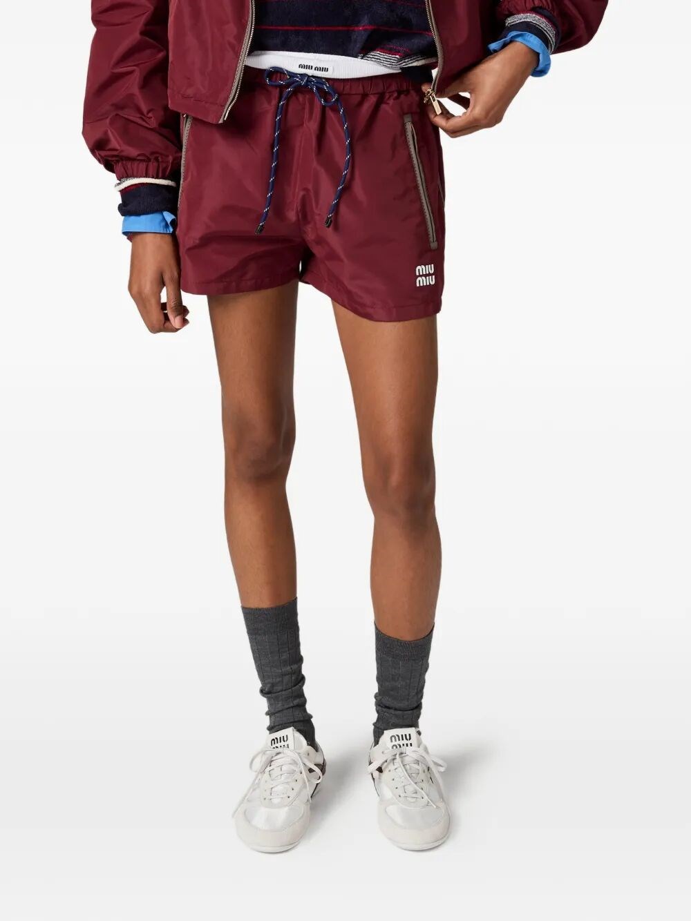 TECHNICAL FABRIC SHORTS 