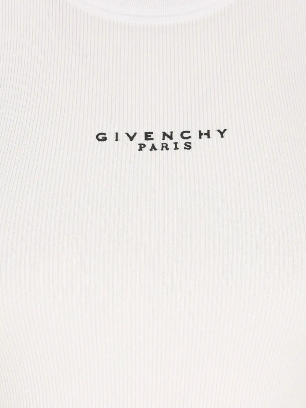 SLIM-FIT COTTON TANK TOP WITH GIVENCHY PARIS PRINT 