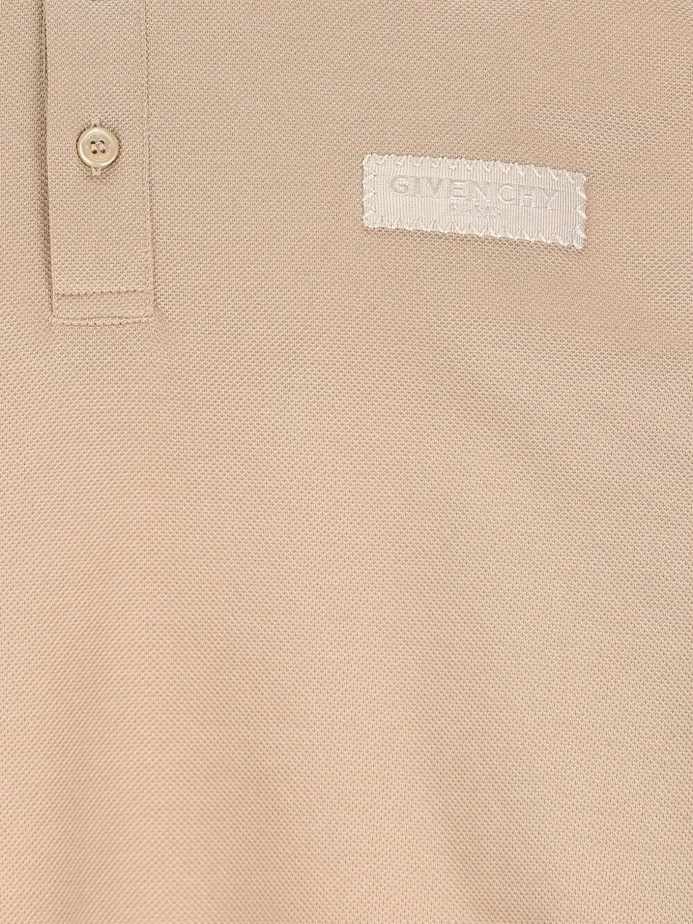 GIVENCHY PARIS GROS GRAIN COTTON POLO