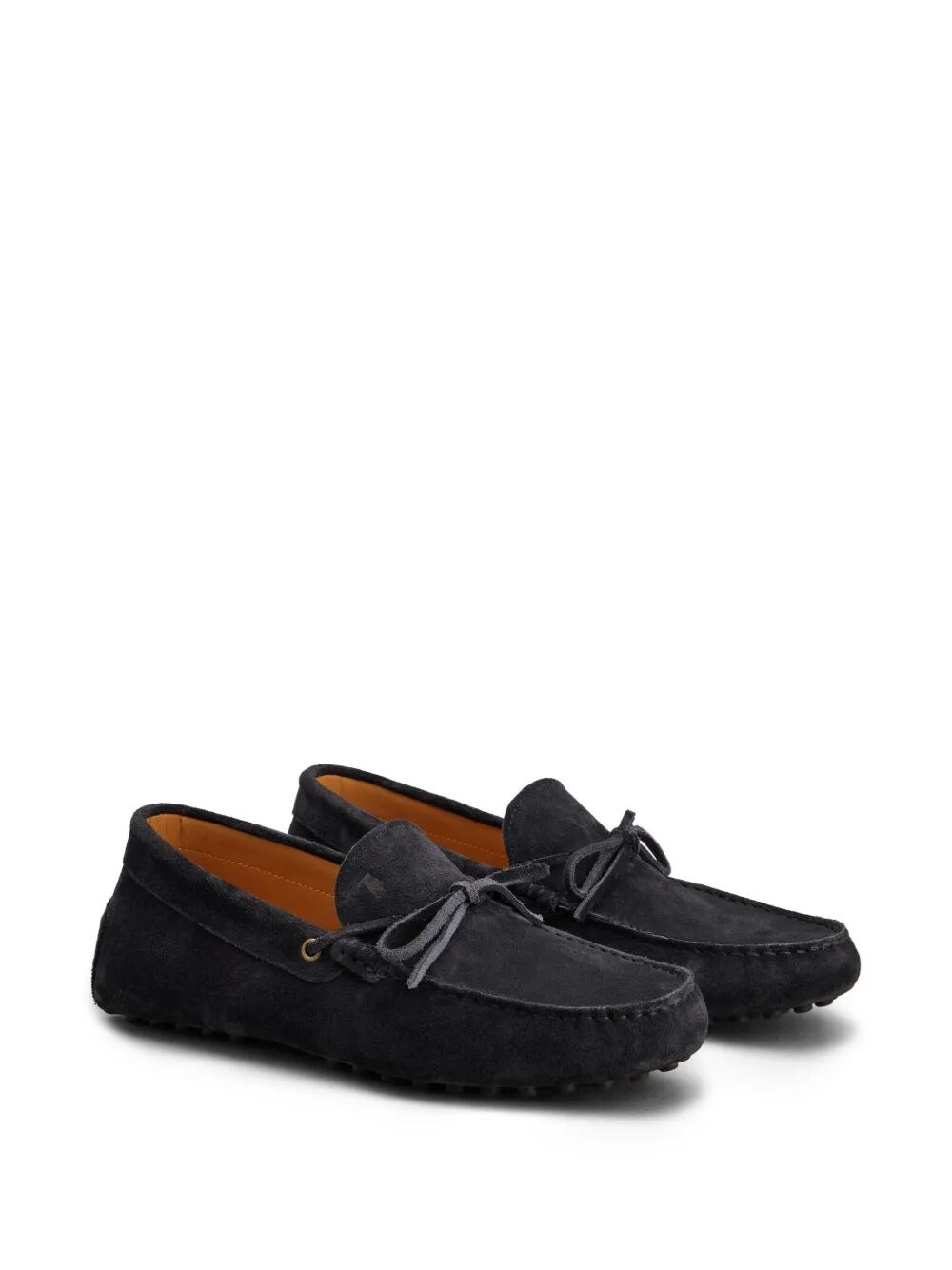 GOMMINO SUEDE LOAFERS WITH LACE