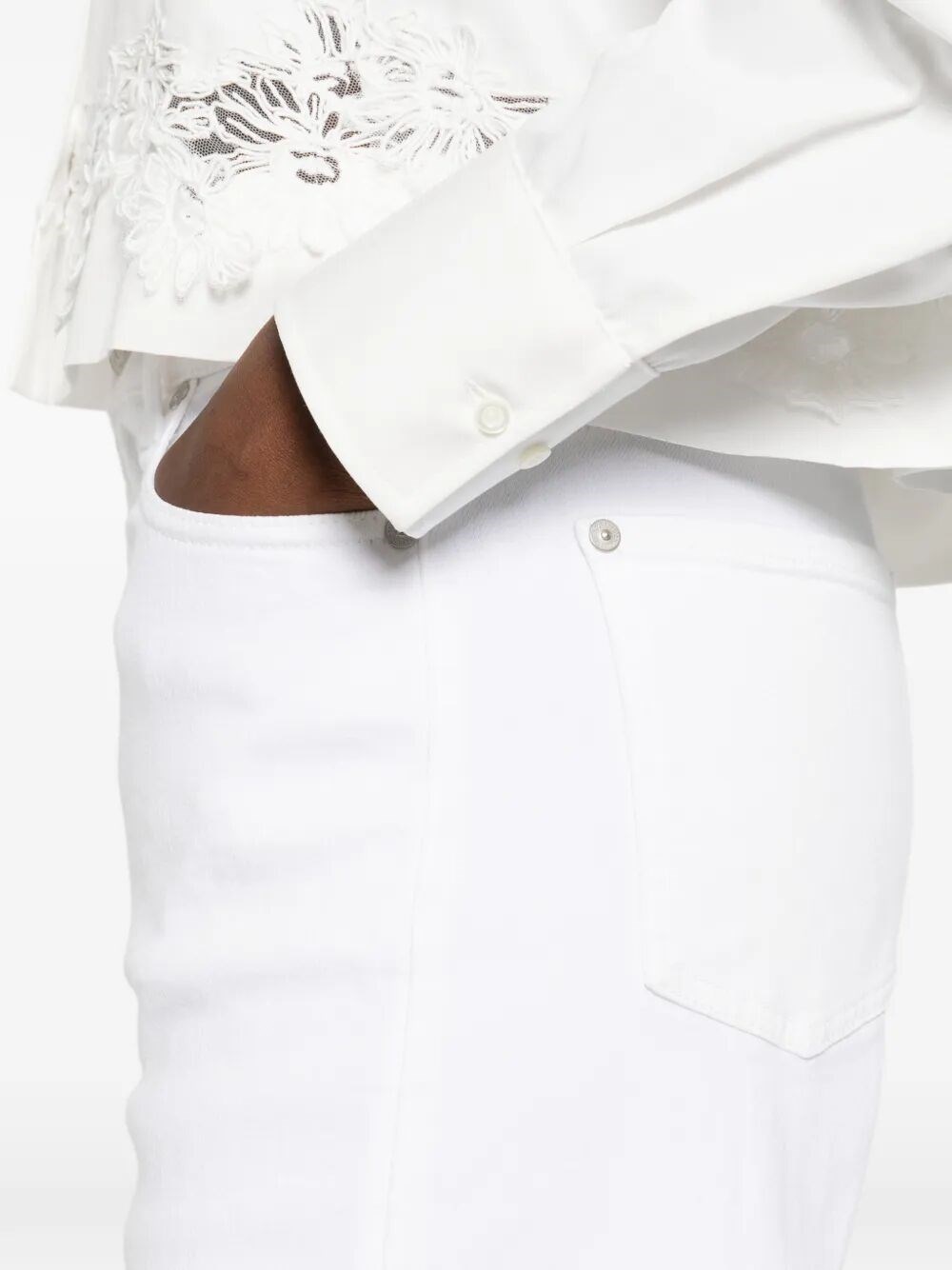 STOVEPIPE SOLEIL STRAIGHT-LEG JEANS