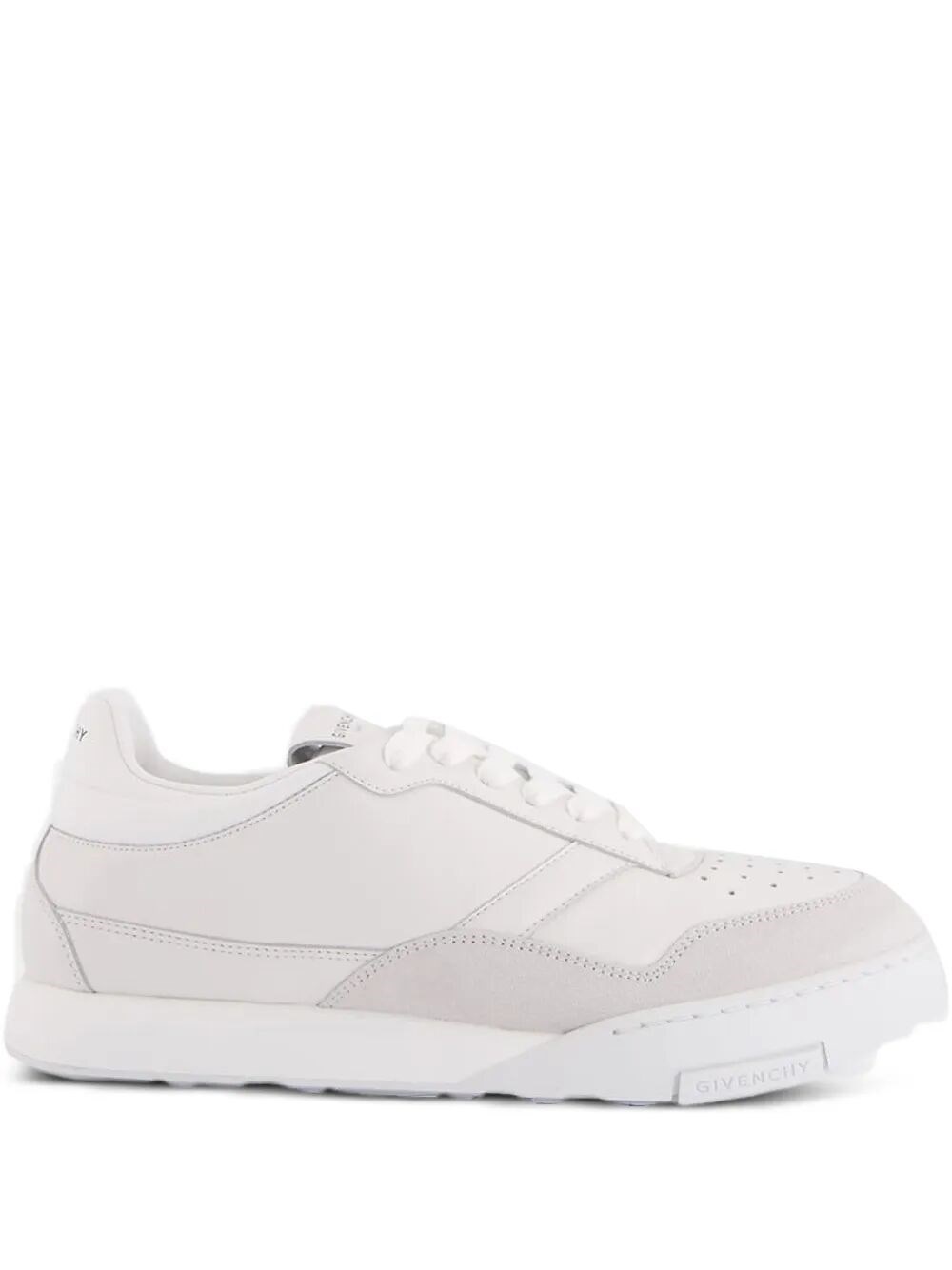 GIVENCHY YARD LEATHER AND SUEDE SNEAKERS