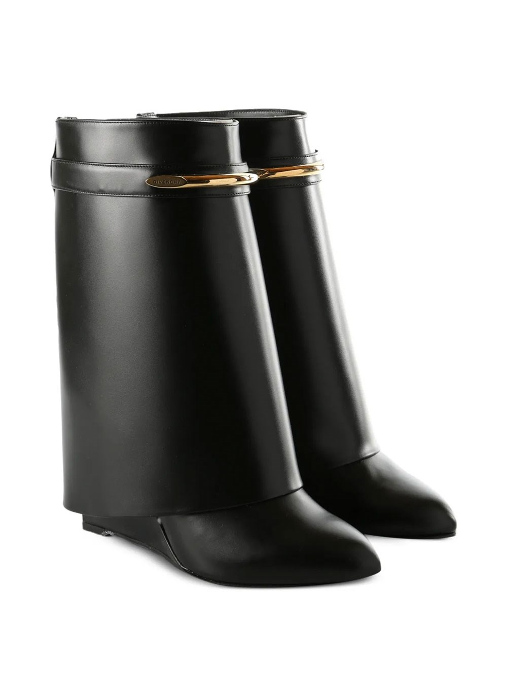 SHARK 95 LEATHER ANKLE BOOTS