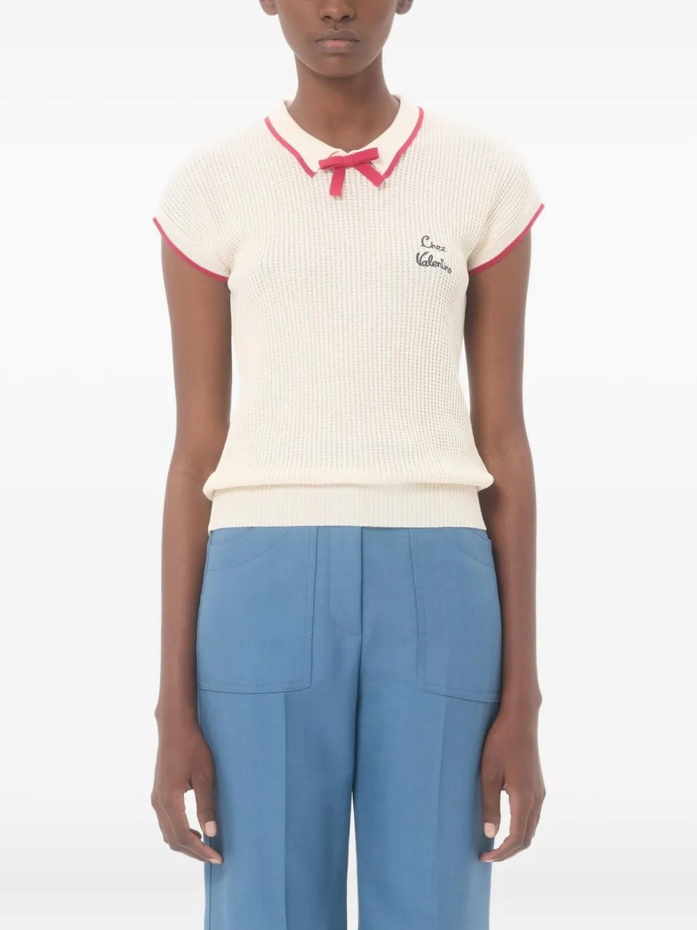 CHEZ VALENTINO COTTON TOP