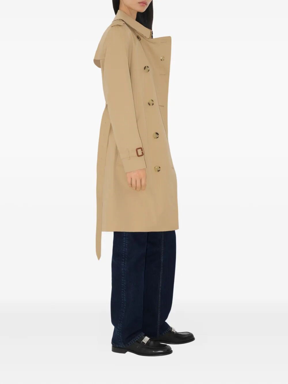 DOUBLE-BREASTED TRENCH COAT